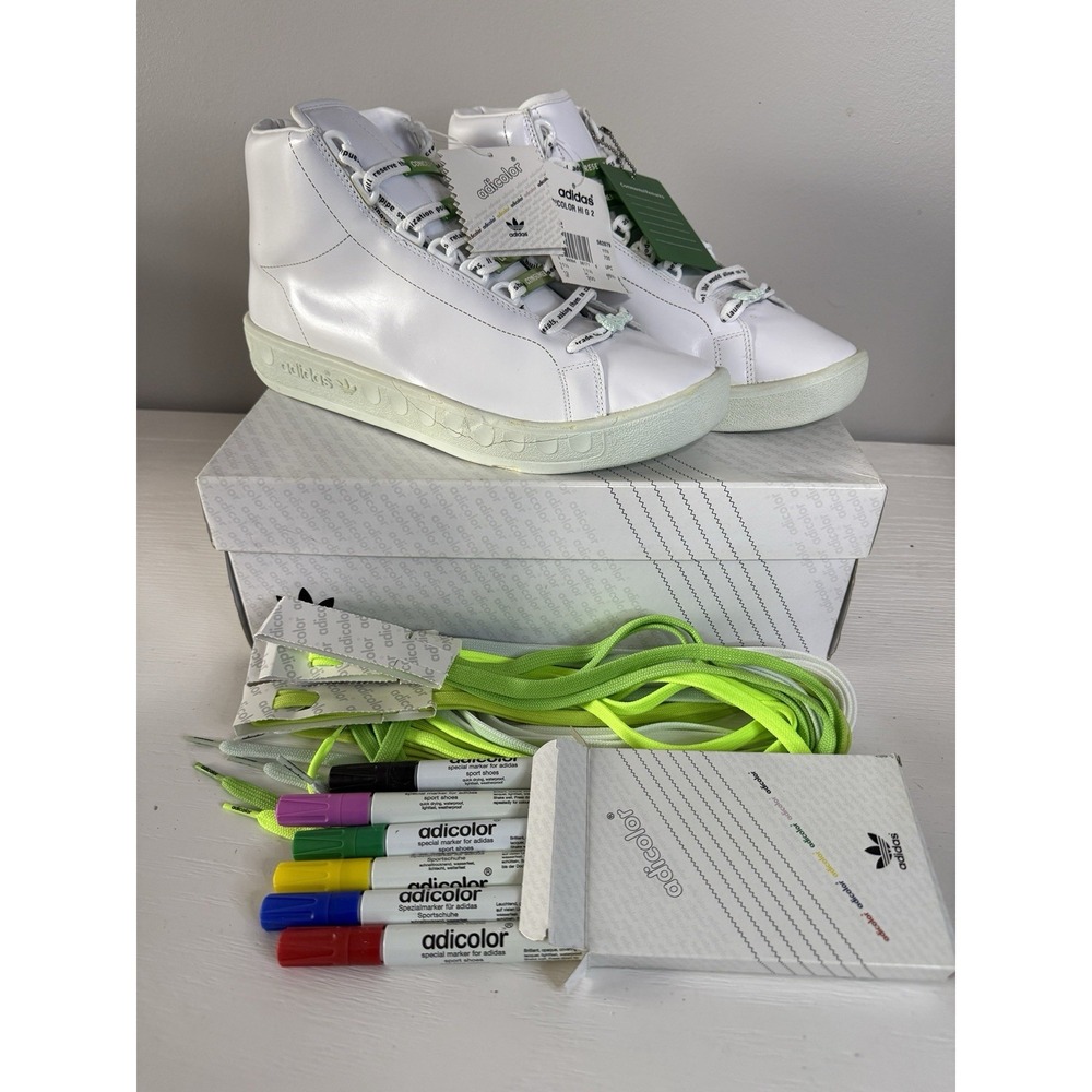 Rare New 2006 Adidas Originals Adicolor Hi G2 Peter Saville Trainers Size US 12